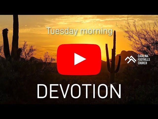 Tuesday Devotional | Mark 8 | Pastor Chad Turner