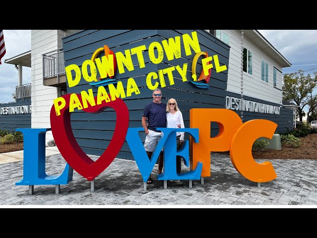 A fun afternoon in downtown Panama City, Florida