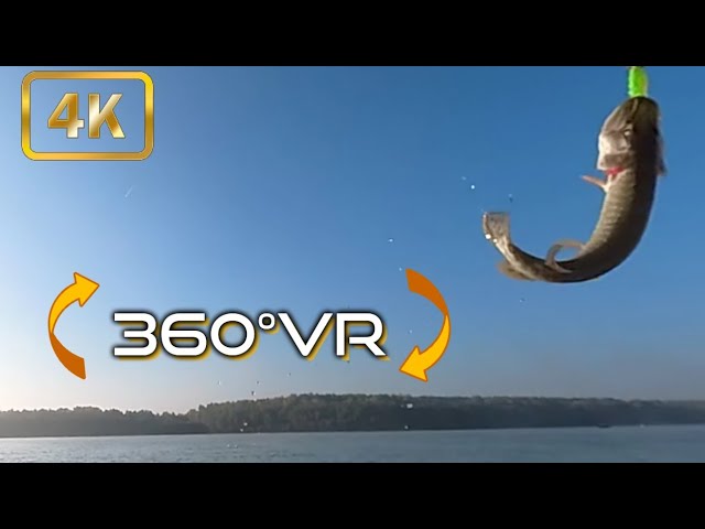 Pike Fishing - 1 Capture - 360° VR 4K UHD