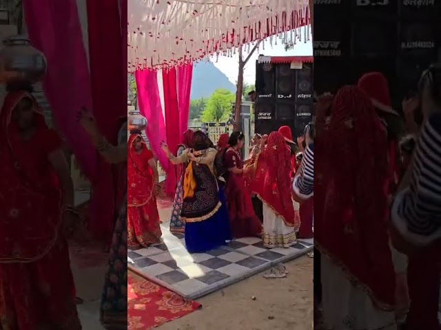 Rajasthani dance on mahila Sangeet #hardik #masiwedding #wedding #rajasthan