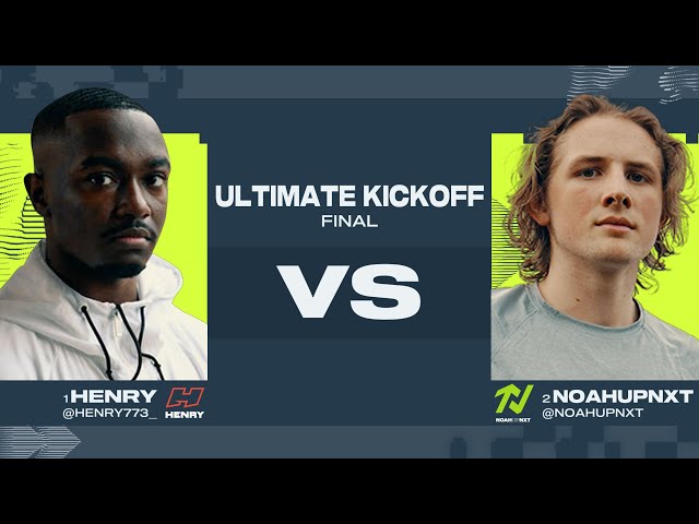 Madden 23 | Henry vs Noah | MCS Ultimate Kickoff Final | HISTORY IN THE MAKING!!! 👑