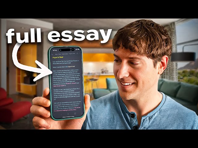 How to Write Mini Essays (in Obsidian)