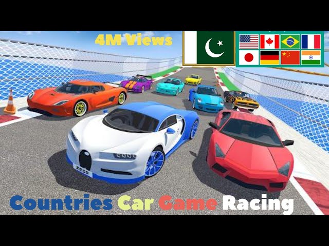 The Game car racing🤔🤔❤️  1 to 4 #gamerlife Gaming different countries