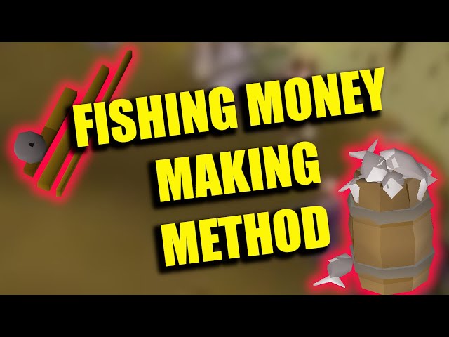 OSRS AFK Fishing money making method 2023