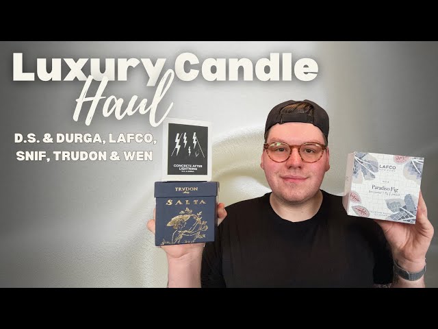 LUXURY CANDLE HAUL | LAFCO, DS & DURGA, TRUDON