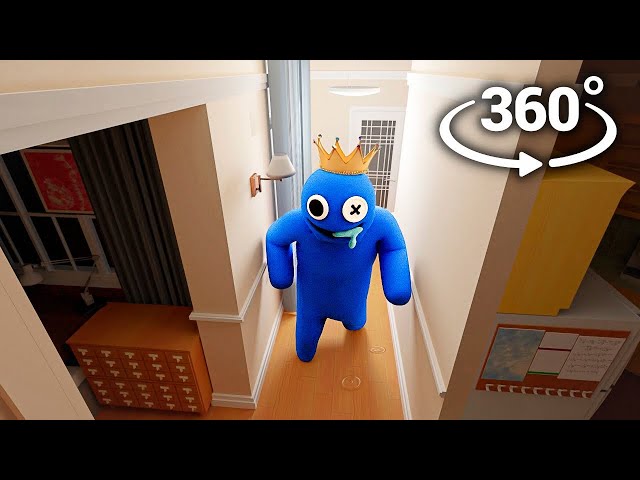 360° Rainbow Friends enters your House in real life! | VR