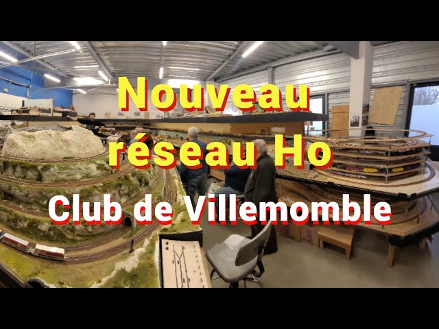 Réseau trains miniatures Ho club ferroviaire de Villemomble