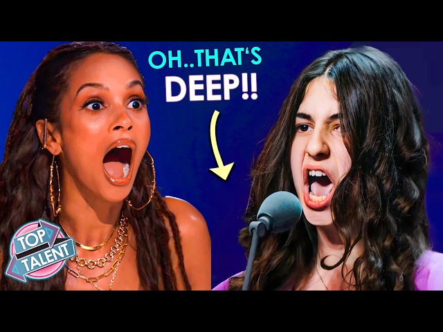 Incredible Contestants With DEEPEST Voices In The World! (CRAZY!)