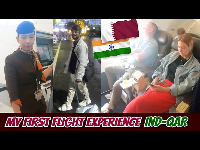 My first flight experience | Tamil Nadu to Qatar | Tourist Visa | #thiruvananthapuram  #doha #flight