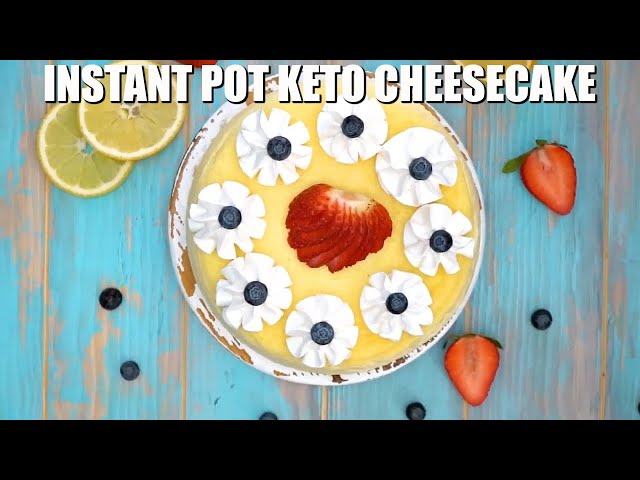 Instant Pot Keto Cheesecake