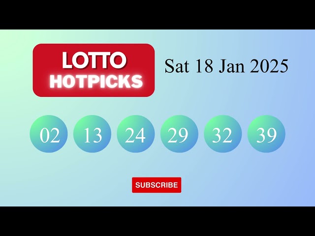 LottoHotPicks Draw Results on Sat 18 Jan 2025 The National Lottery UK