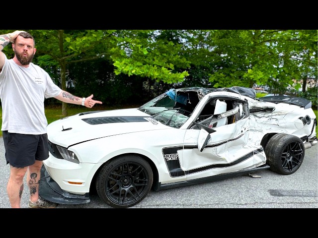 Rebuilding A DESTROYED Boss 302 Mustang!