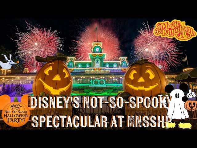 Disney's Not-So-Spooky Spectacular at Mickey's Not-So-Scary Halloween Party VR180 3D 8K