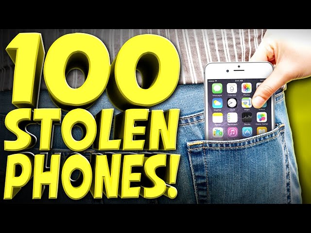 ETC Archive: Phone Thief Caught With 100 PHONES! - TechNewsDay