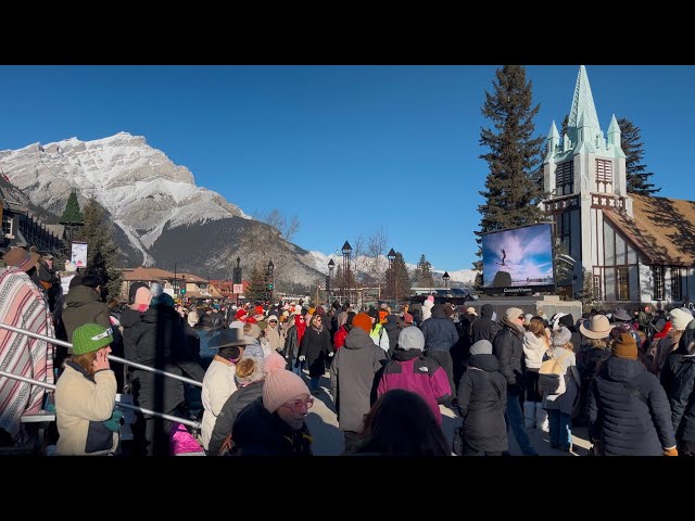 SKIJORING IN BANFF | CANADA | SNOW DAYS | Jan 18, 2025