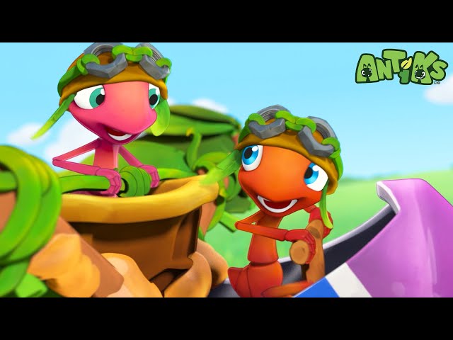 High Flyers | 1 Hour of Antiks🐜 | Funny Adventure Cartoons for Kids | Be Brave!