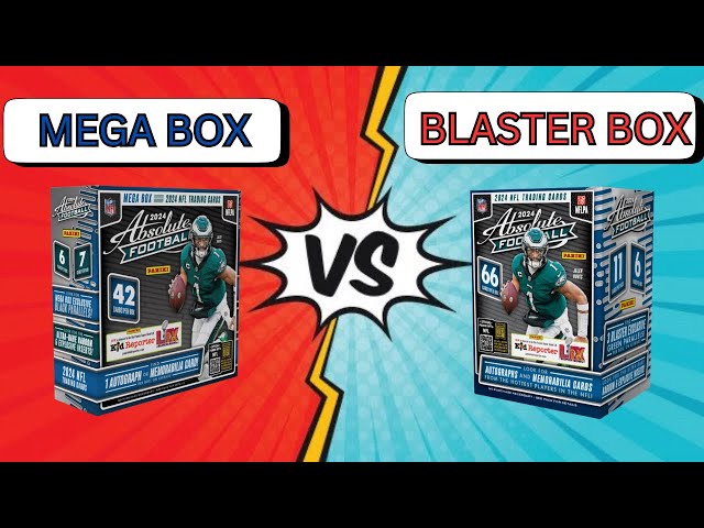 NEW!🔥 2024 Panini Absolute Football! Mega vs Blaster Box!