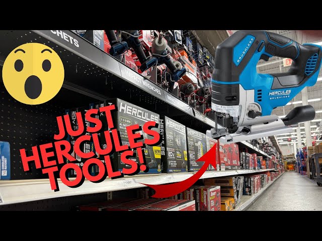 Harbor Freight ALL Hercules Tools IN STORE! SO MANY NEW TOOLS!