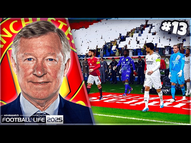 FIRST CHAMPIONS LEAGUE KNOCKOUT MATCH | Manchester United | Football Life 2025 | Master League | #13