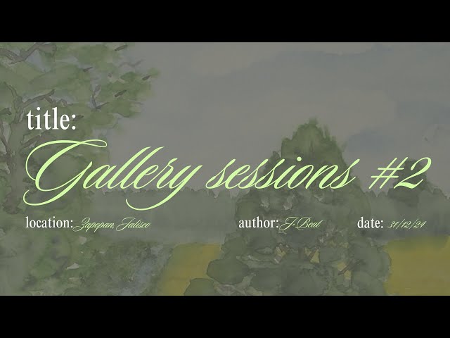 GALLERY SESSIONS #2: "WELCOME, 2025" | REGGAETON/PERREO | J-BEAT