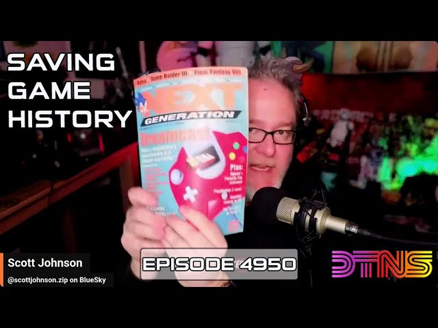 Saving Game History - DTNS Live 4950