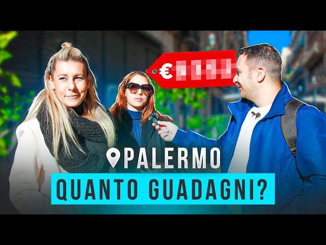 QUANTO GUADAGNANO gli Italiani ? (Palermo)