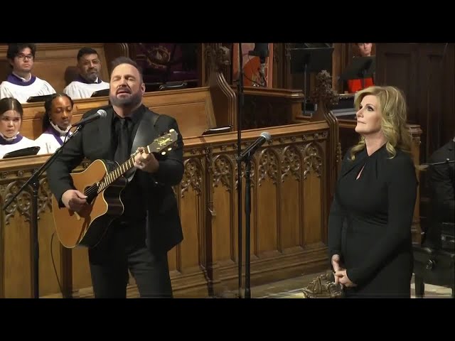 Watch: Garth Brooks, Trisha Yearwood perform 'Imagine' at Jimmy Carter's funeral