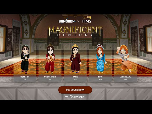 🎬Haven't you purchased the #MagnificentCentury Avatar yet?