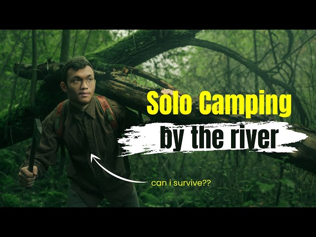 Epic Solo Fishing and Camping: Catch and Cook Adventure by the Riverside!