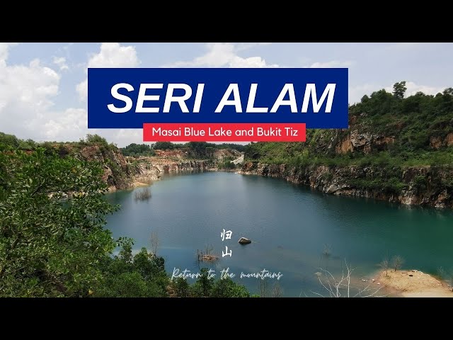 We explored the Masai "Blue Lake" and rode a big swing at Bukit Tiz | Malaysia in 360°