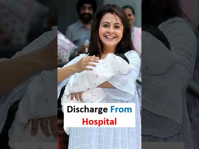 Gopi Bahu aka Devoleena bhattacharjee discharged from hospital with Baby #shortsfeed #devoleena