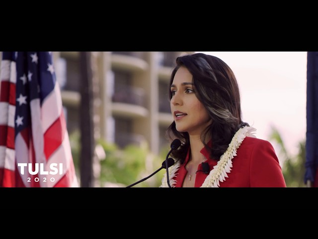 I will work to end the new cold war, and lead us away from the abyss of a nuclear war -Tulsi Gabbard