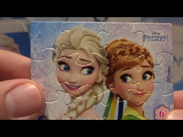 20 Disney FROZEN Surprise Eggs Opening Anna and Elsa Capsule #91