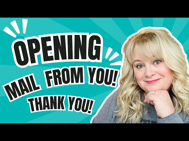 📫PO BOX UNBOXING! Opening gifts from you!