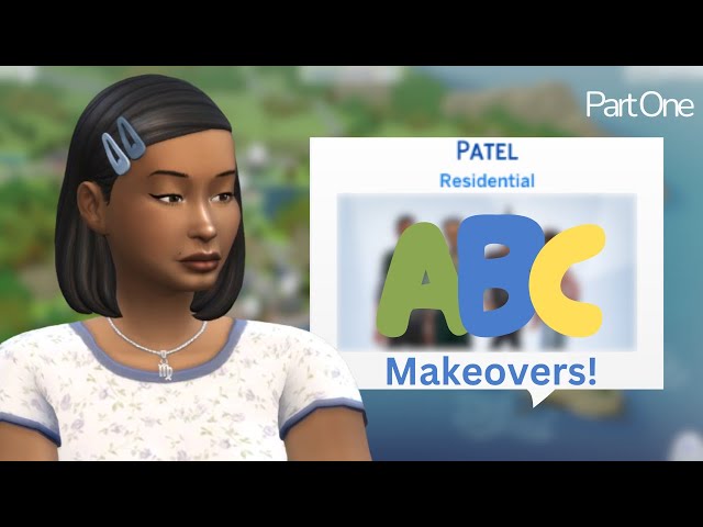 giving sims in my ABC Legacy challenge makeovers // part one