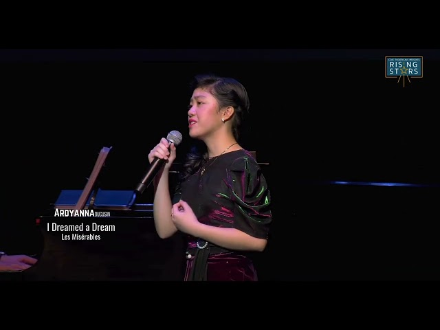 I Dreamed A Dream from Les Misérables the Musical live performance clip by Ardyanna with accompanist