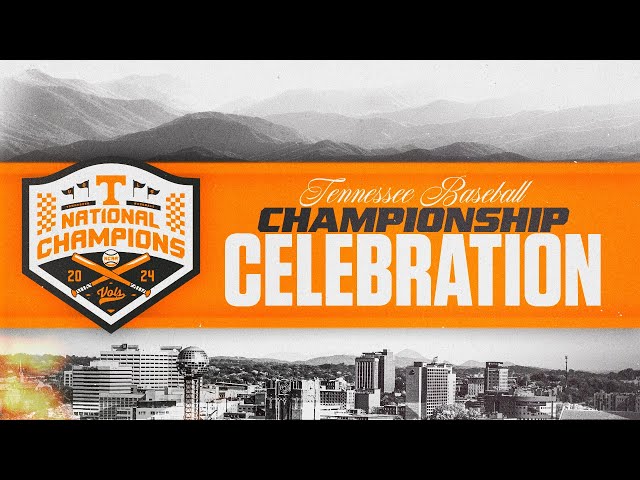 Tennessee Baseball Championship Celebration