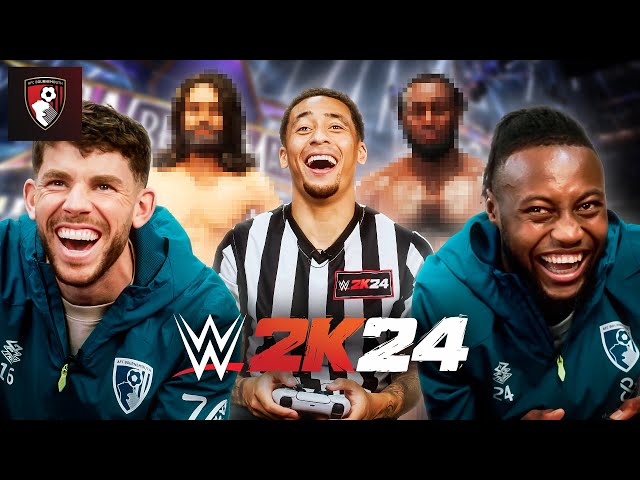 WWE CHAOS! | Semenyo and Christie battle it out on WWE 2K24 feat. SPECIAL GUEST referee