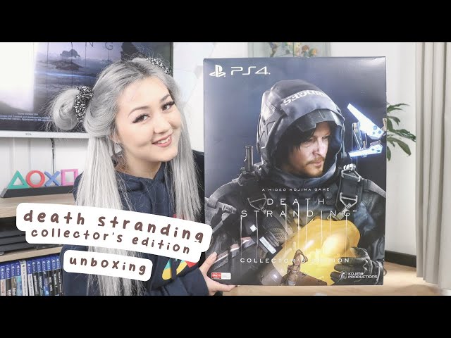 🎮 unboxing the death stranding collectors edition | ps4