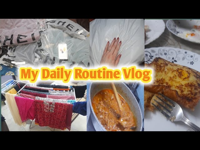 Daily Routine Vlog | Shein Ka Parcel Aa Gya | Housewife Routine | Pakistani Vlogger In UAE 🇦🇪 |