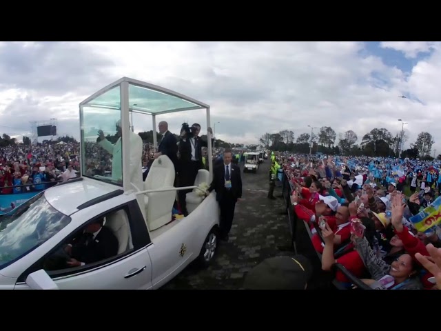 Vive la experiencia del Papa en 360 l EL TIEMPO