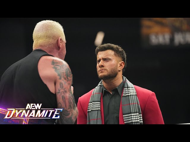 MJF & ROH World Tag Champion Dustin Rhodes have a war of words! | 2/5/25, AEW Dynamite