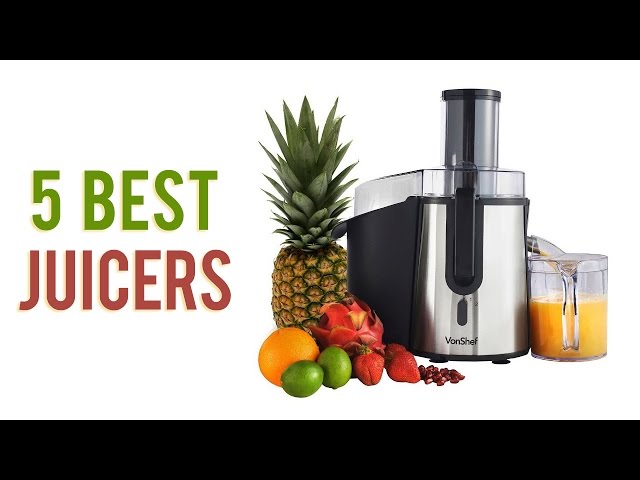 5 Best Juicers - Top Juicer Reviews [UPDATED]