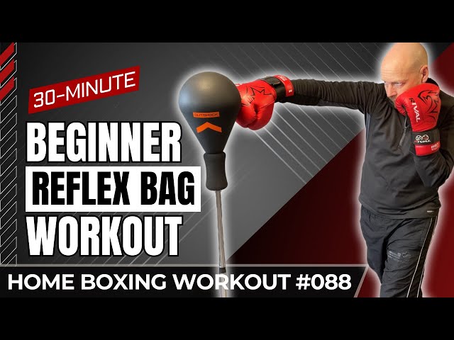 Beginner Boxer: DO THIS Boxing Workout to BURN FAT on the Reflex Bag - No talking