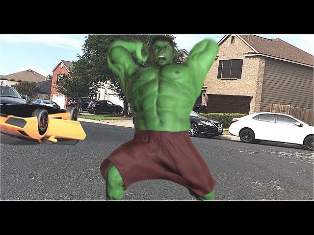 The Incredible Hulk - Shot Progression for Upcoming Side Project