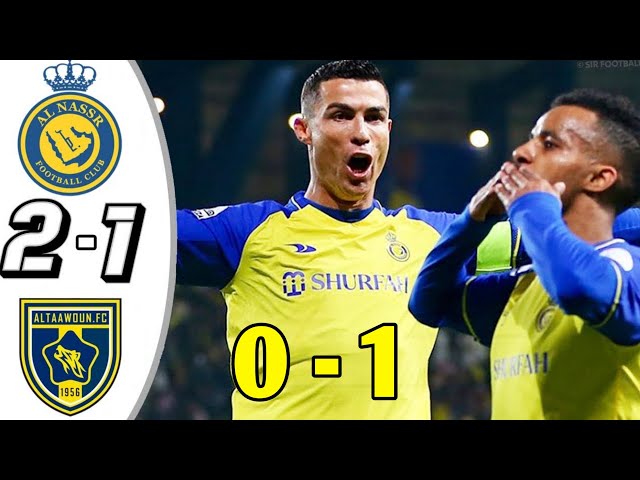 Al Nassr Vs Al Taawoun 2-1 All Goals & Highlights 2023 HD