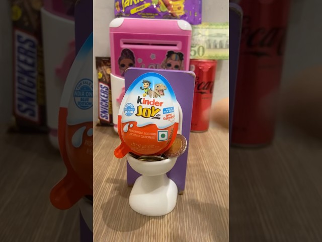 KINDER JOY KING SURPRISE BANK#youtubeshorts #trend #shortvideo #short #short #video