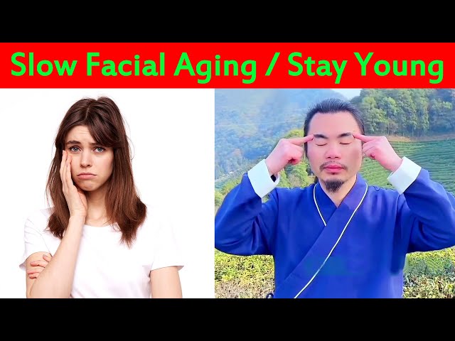 How to keep face young and prevent sagging * Stimulate life energy and Delay aging