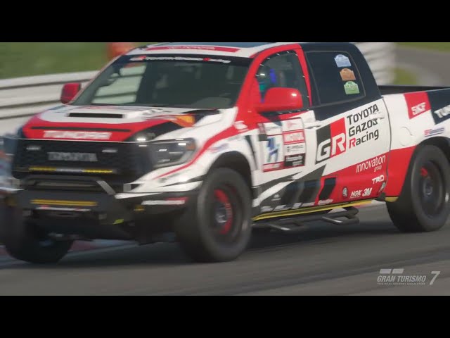 Top Gear power lap. Toyota GR Tundra rally edition sets a 55.4!