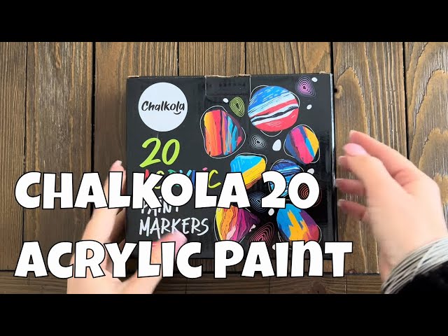 3 Tips on how to use the Chalkola Acrylic Paint Set